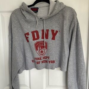 Cropped hoodie FDNY
